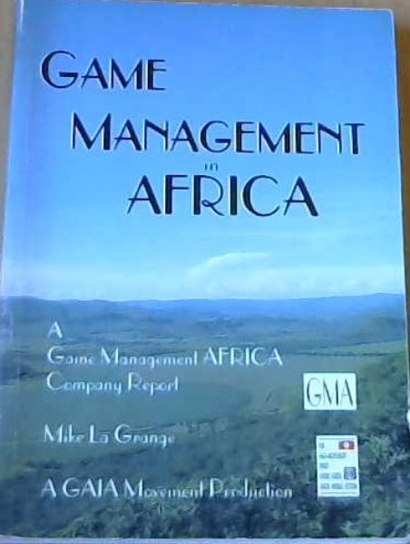Game Management in Africa