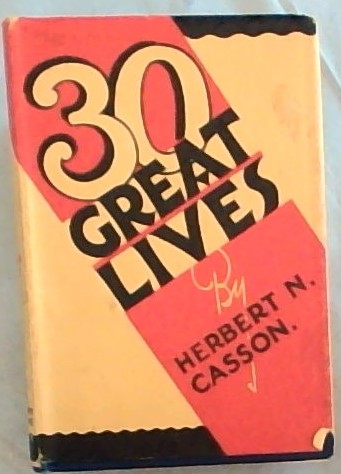 Thirty Great Lives