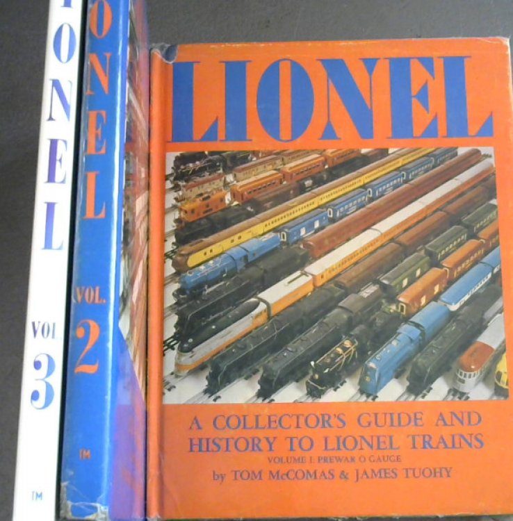 A Colletor's Guide and History to Lionel Trains: Volumes 1-3, Volume 1: Prewar O Gauge, Volume 2: Postwar, Volume 3: Standard Gauge