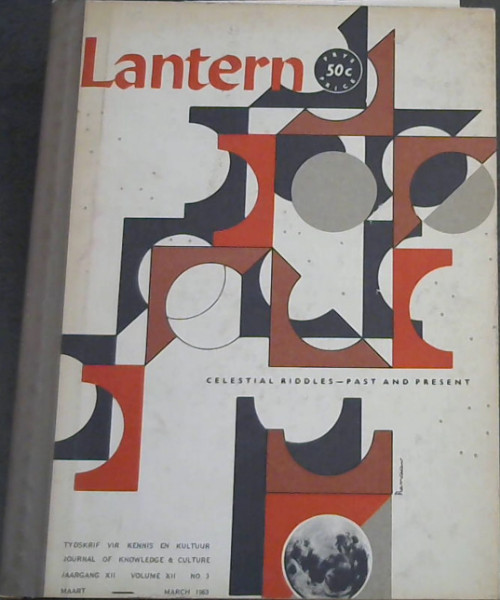 Lantern : Journal of Knowledge & Culture Volume 12 No.3. March 1963