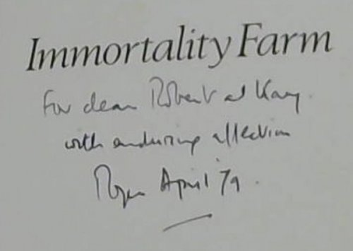Immortality Farm : Poems