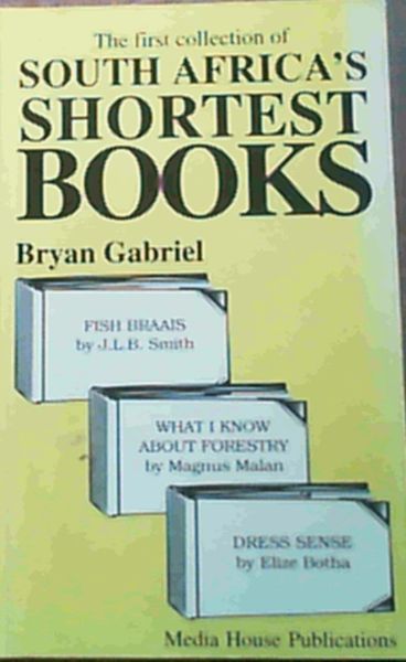 South Africa's Shortest Books