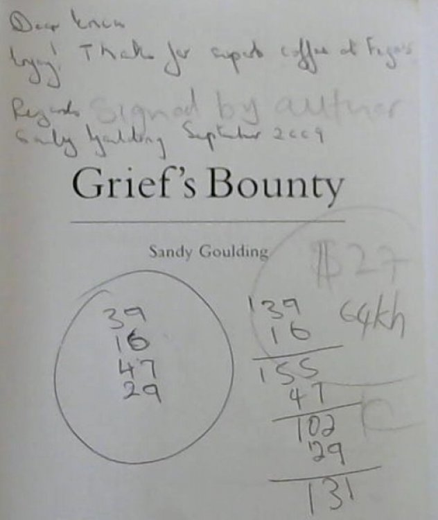 Grief's Bounty