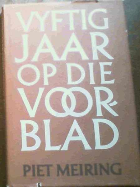 Vyftig jaar op die voorblad