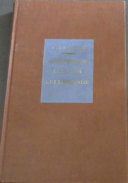 Afrikaanse Lewe en Letterkunde