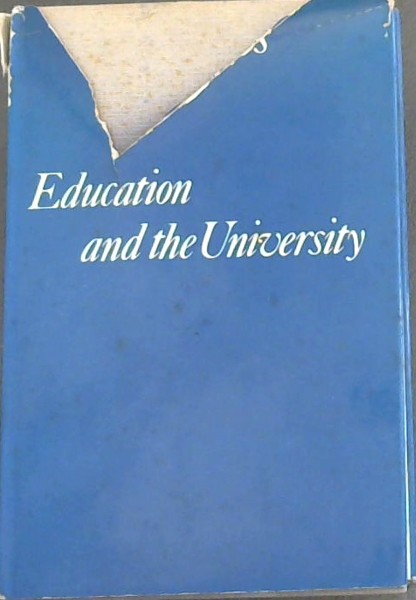 Education and the University: A Sketch for an 'English School'