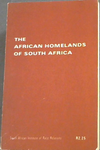 The African homelands of South Africa