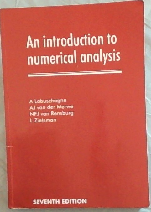 An Introduction to Numerical Analysis