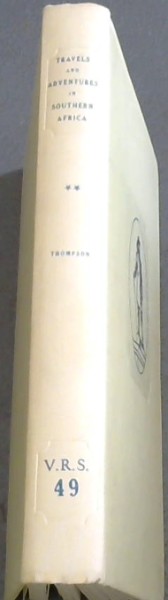 TRAVELS AND ADVENTURES IN SOUTHERN AFRICA - Parts 2 & 3 - (VRS Series 1 Vol 49)