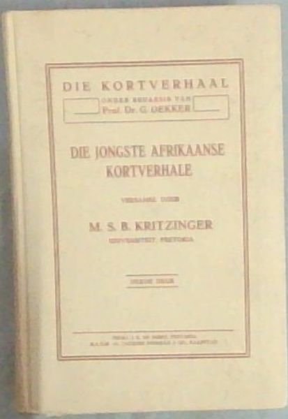 Die Jongste Afrikaanse Kortverhale