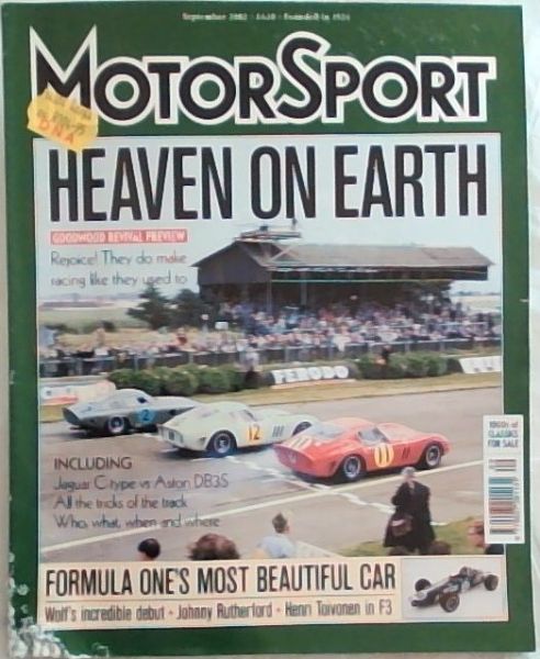 MotorSport: September 2002 Goodwood Revival Vol.LXXVIII No.9
