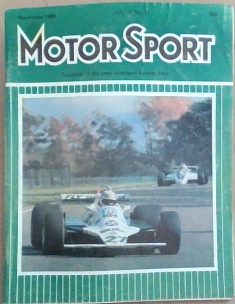 MotorSport: November 1980 Vol. LVI No.11