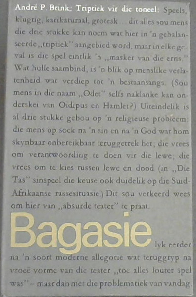 Bagasie : Triptiek vir die toneel