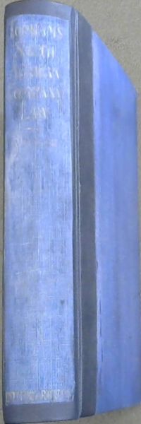 Topham's Principles of Company Law, South African Edition
