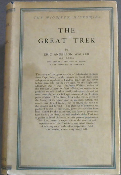 The Great Trek (The Pioneer Histories)