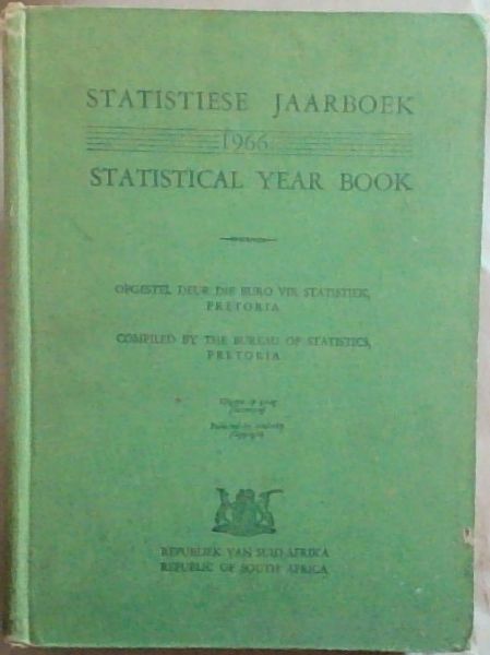 Statistiese Jaarboek 1966 / Statistical Year Book 1966