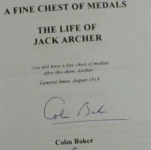 A Fine Chest of Medals: The Life of Jack Archer