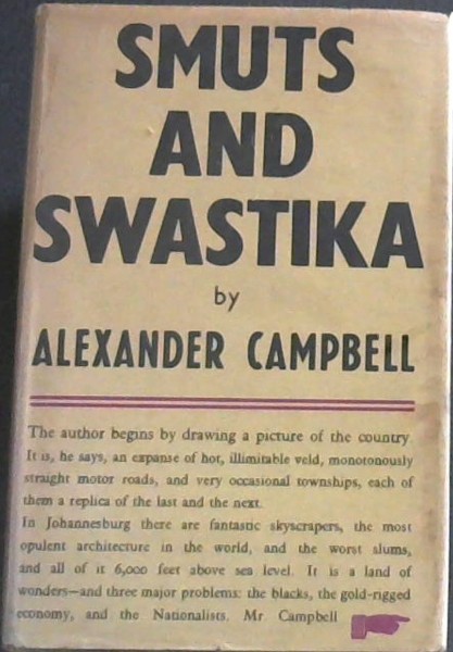 Image for Smuts and Swastika Smuts and Swastika