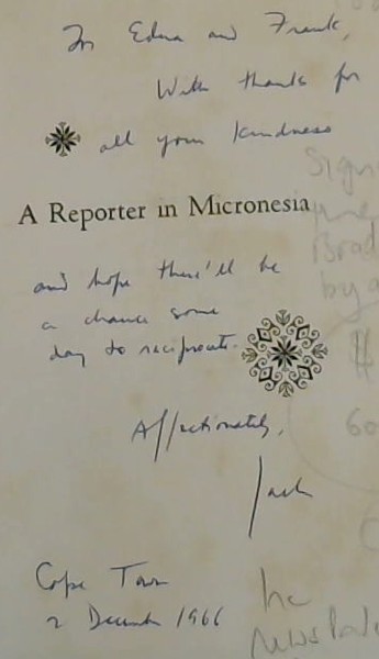 A Reporter in Micronesia