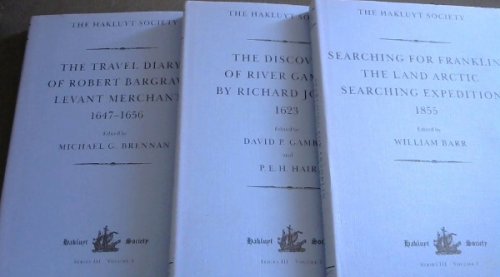 Image for The Hakluyt Society Series III, Volumes 1-3 The Hakluyt Society Series III, Volumes 1-3