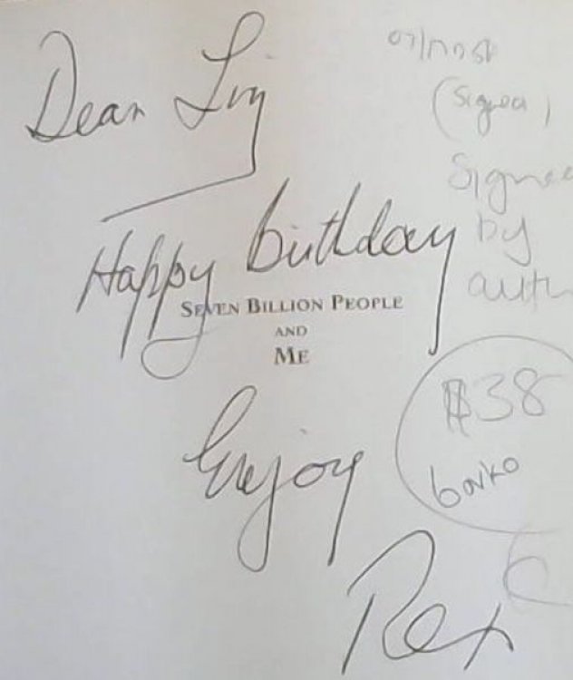 Seven Billion People and Me - Adventures of the Wild Colonial Boy