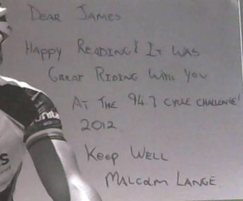 IS WINNING EVERYTHING Success as defined by cycling legend Malcolm Lange