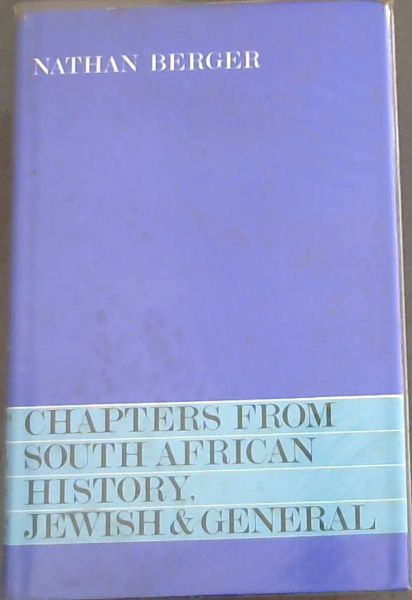 Image for Chapters from South African history, Jewish and general - Volume 2 only Chapters from South African history, Jewish and general - Volume 2 only