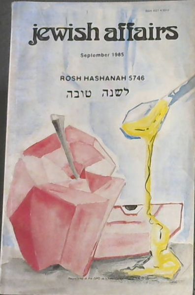 JEWISH AFFAIRS: SEPTEMBER 1985