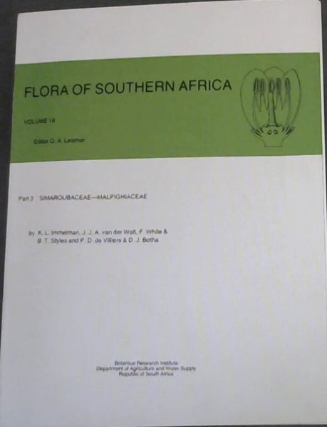 Flora of Southern Africa Series, Vol. 18 (Flora of Southern Africa)