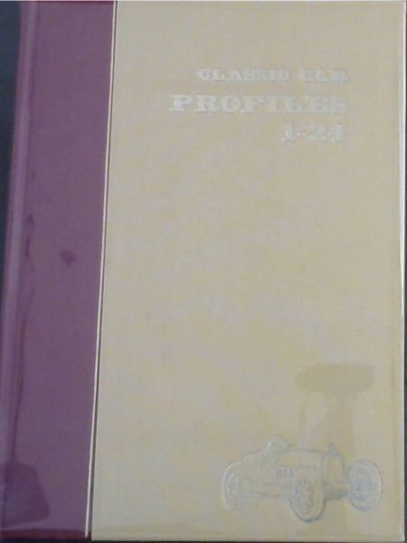 Image for CLASSIC CAR PROFILES Nos.1-24 CLASSIC CAR PROFILES Nos.1-24