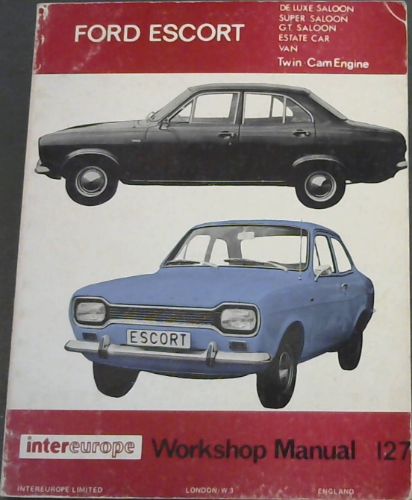COMPLETE RANGE OF FORD ESCORTS 1968 TO 1970 - De Luxe Saloon, Super Saloon, GT.Saloon, Estate Car Van, Twin. Cam Engine