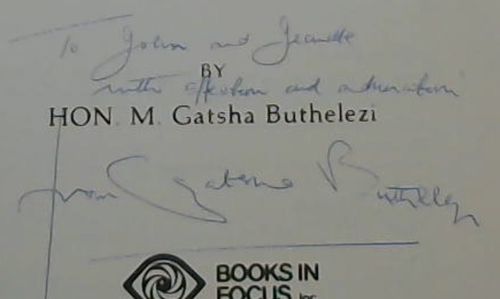 Power Is Ours - Selected Speeches Of South African Statesman (Buthelezi Speaks on the Crisis in South Africa)