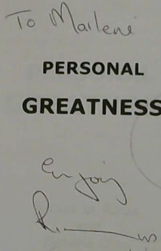 Personal Greatness