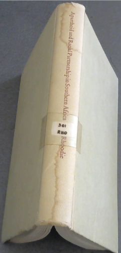 APARTHEID AND RACIAL PARTNERSHIP IN SOUTHERN AFRICA - A sociological comparison between separate ethno-national development in South Africa and racial partnership in the former Federation of Rhodesia and Nyasaland, with special reference to the principles and motives involved in these policy systems