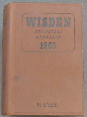 96th YEAR : Wisden Cricketers' Almanack News