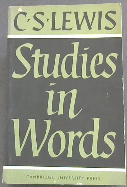 Image for Studies in Words Studies in Words