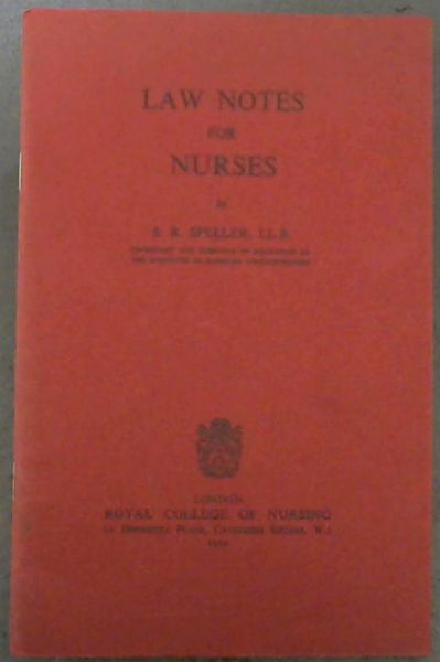 LAW NOTES FOR NURSES