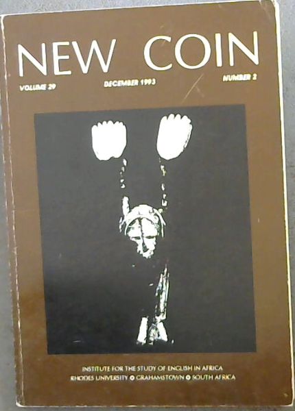 NEW COIN: Volume 29 Number 2 - December 1993