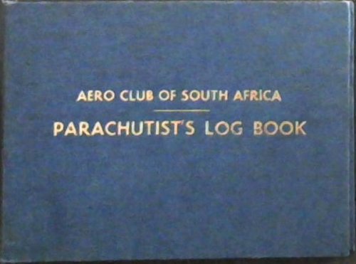 AERO CLUB OF SOUTH AFRICA - PARACHUTIST'S LOG BOOK