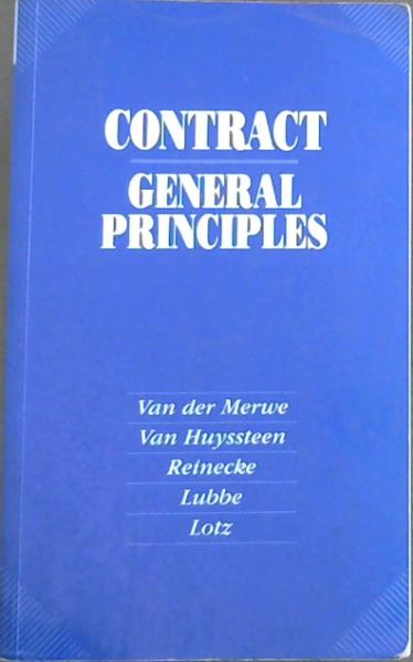 Image for Contract - General Principles Contract - General Principles
