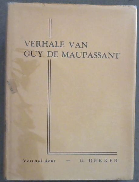 VERHALE VAN GUY DE MAUPASSANT
