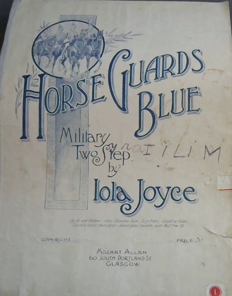 Horse Guards Blue (Military Two Step) Piano