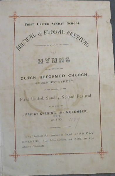 FIRST UNITED SUNDAY SCHOOL - MUSICAL & FLORAL FESTIVAL
