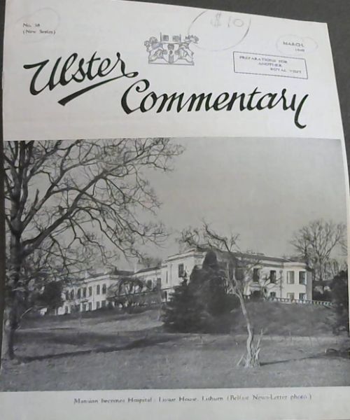 ULSTER'S COMMENTARY: (NEW SERIES): No.38
