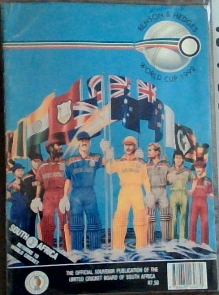 WORLD CUP 1992 SOUTH AFRICAN SOUVENIR BROCHURE (BENSON & HEDGES)