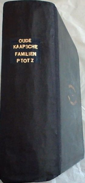 Geslacht-Register der Oude Kaapsche Familien - Deel 3 - P tot Z