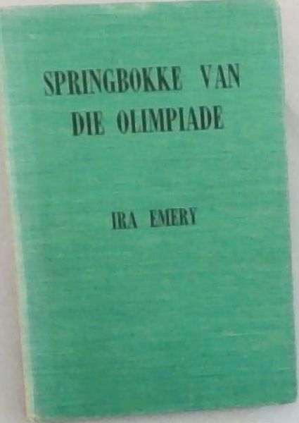 SPRINGBOKKE VAN DIE OLIMPIADE