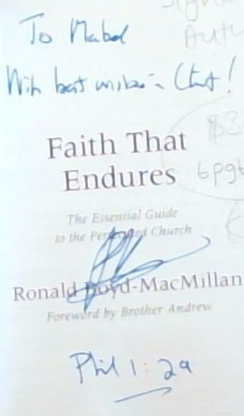 Faith That Endures: The Essential Guide to the Persecuted Church