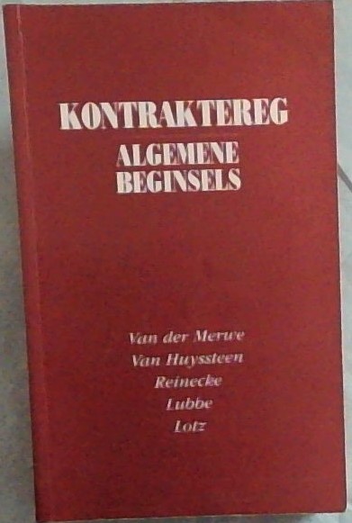 Kontraktereg-algemene Beginsels