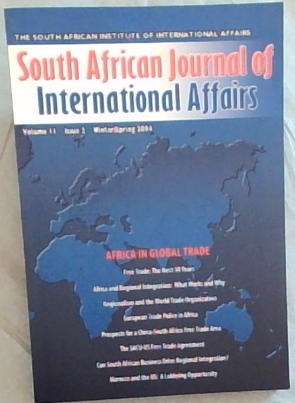 South African Journal of International Affairs. Volume 11, Issue 2, Winter/Spring 2004